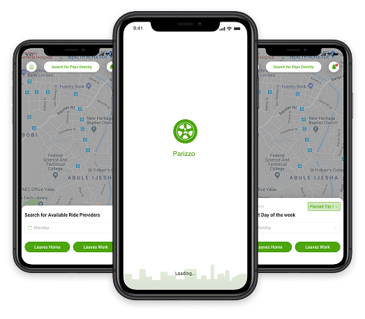 Parizzo app preview